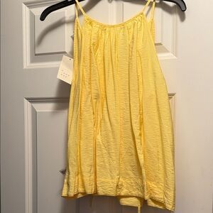 a new day Yellow Camisole Top